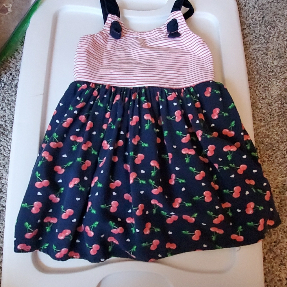Cute little girls cherry dress